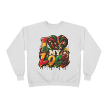 Load image into Gallery viewer, I Love My Locs Unisex EcoSmart® Crewneck Sweatshirt
