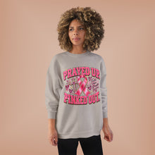 Load image into Gallery viewer, Prayed Up Pinked Out Breast Cancer Awareness Unisex EcoSmart® Crewneck Sweatshirt
