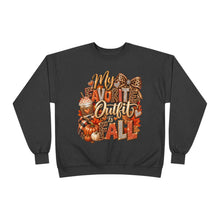 Load image into Gallery viewer, My Favorite Outfit Is Fall Unisex EcoSmart® Crewneck Sweatshirt

