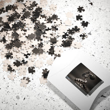 Load image into Gallery viewer, Grace in Stillness – Elegant Black &amp; White Inspirational Art Puzzle (110, 252, 520, 1014-piece)
