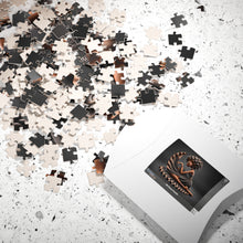 Load image into Gallery viewer, Quiet Elegance – Afrocentric Black Woman Art Jigsaw Puzzle (110, 252, 520, 1014-piece)
