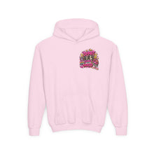 Load image into Gallery viewer, Smart Girls Change the World Youth Heavy Blend Hooded Sweatshirt
