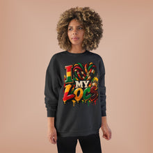 Load image into Gallery viewer, I Love My Locs Unisex EcoSmart® Crewneck Sweatshirt
