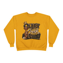 Load image into Gallery viewer, Quiet on the Creek | Less Talk More Peace Luxury Streetwear Graphic Unisex EcoSmart® Crewneck Sweatshirt
