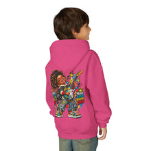 Load image into Gallery viewer, Small Kid Big Sound Kids Hoodie – Little Rockstar Music Graphic Youth Heavy Blend Hooded Sweatshirt
