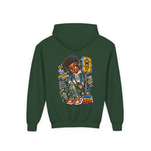 Load image into Gallery viewer, Cool Kids, Brighter Tomorrow Youth Heavy Blend Hooded Sweatshirt
