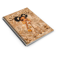 Load image into Gallery viewer, Caramel Cream Cry Baby Spiral Notebook (I) - Ruled Line
