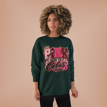 Load image into Gallery viewer, Pink Is More Than a Color Breast Cancer Awareness Unisex EcoSmart® Crewneck Sweatshirt
