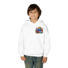 Load image into Gallery viewer, Small Dude Big Plans Boys Basketball Hoodie | Motivational Kids Graphic Youth Heavy Blend Hooded Sweatshirt
