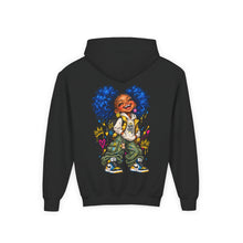 Load image into Gallery viewer, Good Vibes Youth Heavy Blend Hooded Sweatshirt
