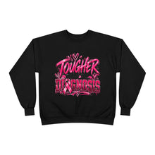 Load image into Gallery viewer, Tougher Than the Diagnosis Breast Cancer Awareness Unisex EcoSmart® Crewneck Sweatshirt
