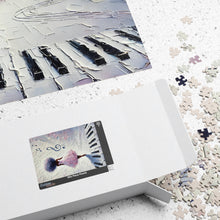 Load image into Gallery viewer, Melody of Dreams – Little Girl &amp; Piano Jigsaw Puzzle (110, 252, 520, 1014-piece)
