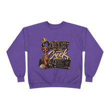 Load image into Gallery viewer, Quiet on the Creek | Less Talk More Peace Luxury Streetwear Graphic Unisex EcoSmart® Crewneck Sweatshirt
