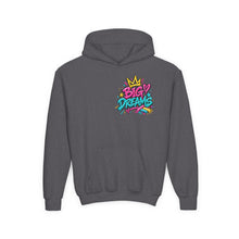Load image into Gallery viewer, Small Artist Big Dreams Youth Heavy Blend Hooded Sweatshirt

