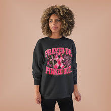 Load image into Gallery viewer, Prayed Up Pinked Out Breast Cancer Awareness Unisex EcoSmart® Crewneck Sweatshirt
