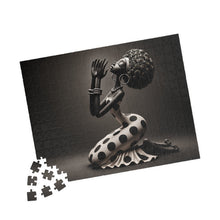 Load image into Gallery viewer, Grace in Stillness – Elegant Black &amp; White Inspirational Art Puzzle (110, 252, 520, 1014-piece)
