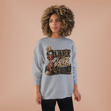 Load image into Gallery viewer, Quiet on the Creek | Less Talk More Peace Luxury Streetwear Graphic Unisex EcoSmart® Crewneck Sweatshirt

