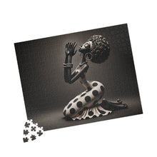 Load image into Gallery viewer, Grace in Stillness – Elegant Black &amp; White Inspirational Art Puzzle (110, 252, 520, 1014-piece)
