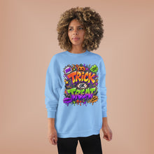 Load image into Gallery viewer, Halloween Trick or Treat Crewneck Sweatshirt
