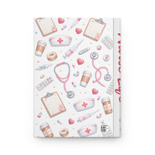 Load image into Gallery viewer, Vitals and Vibes Hardcover Journal Matte
