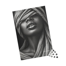 Load image into Gallery viewer, Silver Silence – Black &amp; White Metallic Art Puzzle (110, 252, 520, 1014-piece)
