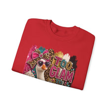 Load image into Gallery viewer, Too Glam to Give a Damn Goose Unisex Heavy Blend™ Crewneck Sweatshirt
