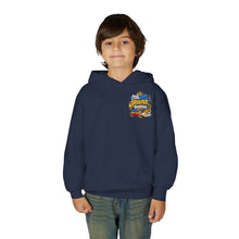 Load image into Gallery viewer, Cool Kids, Brighter Tomorrow Youth Heavy Blend Hooded Sweatshirt
