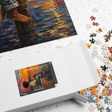 Load image into Gallery viewer, Golden Hour Fishing – A Moment of Peace Puzzle (110, 252, 520, 1014-piece)
