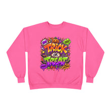 Load image into Gallery viewer, Halloween Trick or Treat Crewneck Sweatshirt
