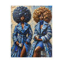 Load image into Gallery viewer, Couture &amp; Coffee – Luxury Textured Art Puzzle (110, 252, 520, 1014-piece)
