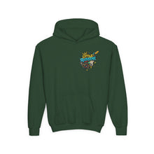 Load image into Gallery viewer, Small Kid Big Sound Kids Hoodie – Little Rockstar Music Graphic Youth Heavy Blend Hooded Sweatshirt
