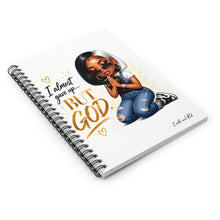 Load image into Gallery viewer, “I Almost Gave Up… BUT GOD” Spiral Notebook - Ruled Line
