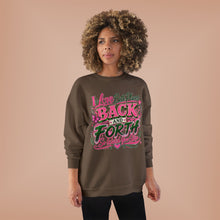 Load image into Gallery viewer, I Love Both Places Back and Forth Sweatshirt – Pink &amp; Green Graphic Unisex EcoSmart® Crewneck Sweatshirt
