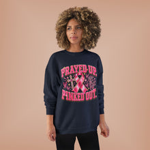 Load image into Gallery viewer, Prayed Up Pinked Out Breast Cancer Awareness Unisex EcoSmart® Crewneck Sweatshirt
