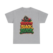 Load image into Gallery viewer, Blackity Black Black T-Shirt | Juneteenth Black Pride Graffiti Streetwear TeeUnisex Heavy Cotton Tee
