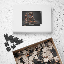 Load image into Gallery viewer, Quiet Elegance – Afrocentric Black Woman Art Jigsaw Puzzle (110, 252, 520, 1014-piece)
