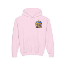 Load image into Gallery viewer, Cool Kids, Brighter Tomorrow Youth Heavy Blend Hooded Sweatshirt
