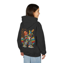 Load image into Gallery viewer, Small Kid Big Sound Kids Hoodie – Little Rockstar Music Graphic Youth Heavy Blend Hooded Sweatshirt
