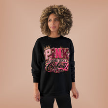 Load image into Gallery viewer, Pink Is More Than a Color Breast Cancer Awareness Unisex EcoSmart® Crewneck Sweatshirt
