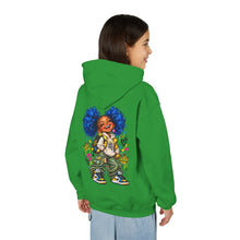 Load image into Gallery viewer, Good Vibes Youth Heavy Blend Hooded Sweatshirt
