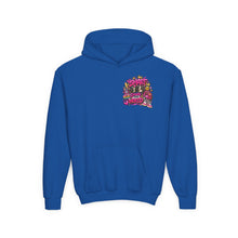 Load image into Gallery viewer, Smart Girls Change the World Youth Heavy Blend Hooded Sweatshirt
