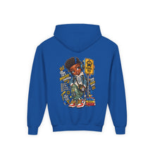 Load image into Gallery viewer, Cool Kids, Brighter Tomorrow Youth Heavy Blend Hooded Sweatshirt

