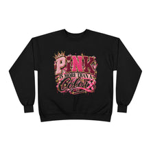 Load image into Gallery viewer, Pink Is More Than a Color Breast Cancer Awareness Unisex EcoSmart® Crewneck Sweatshirt
