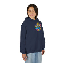 Load image into Gallery viewer, Good Vibes Youth Heavy Blend Hooded Sweatshirt
