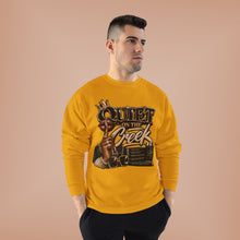 Load image into Gallery viewer, Quiet on the Creek | Less Talk More Peace Luxury Streetwear Graphic Unisex EcoSmart® Crewneck Sweatshirt
