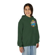Load image into Gallery viewer, Good Vibes Youth Heavy Blend Hooded Sweatshirt

