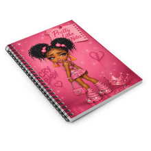 Load image into Gallery viewer, Cotton Candy Glam Cry Baby Spiral Notebook (II) - Ruled Line
