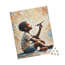 Load image into Gallery viewer, Dreams Take Flight – Inspirational Childhood Art Puzzle (110, 252, 520, 1014-piece)
