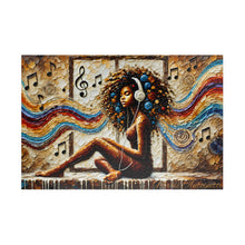 Load image into Gallery viewer, Rhythm of Her Soul – Colorful Afro Art Puzzle (110, 252, 520, 1014-piece)
