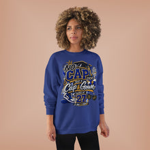 Load image into Gallery viewer, Graduation 'No Cap — Just a Cap &amp; Gown' Crewneck Sweatshirt
